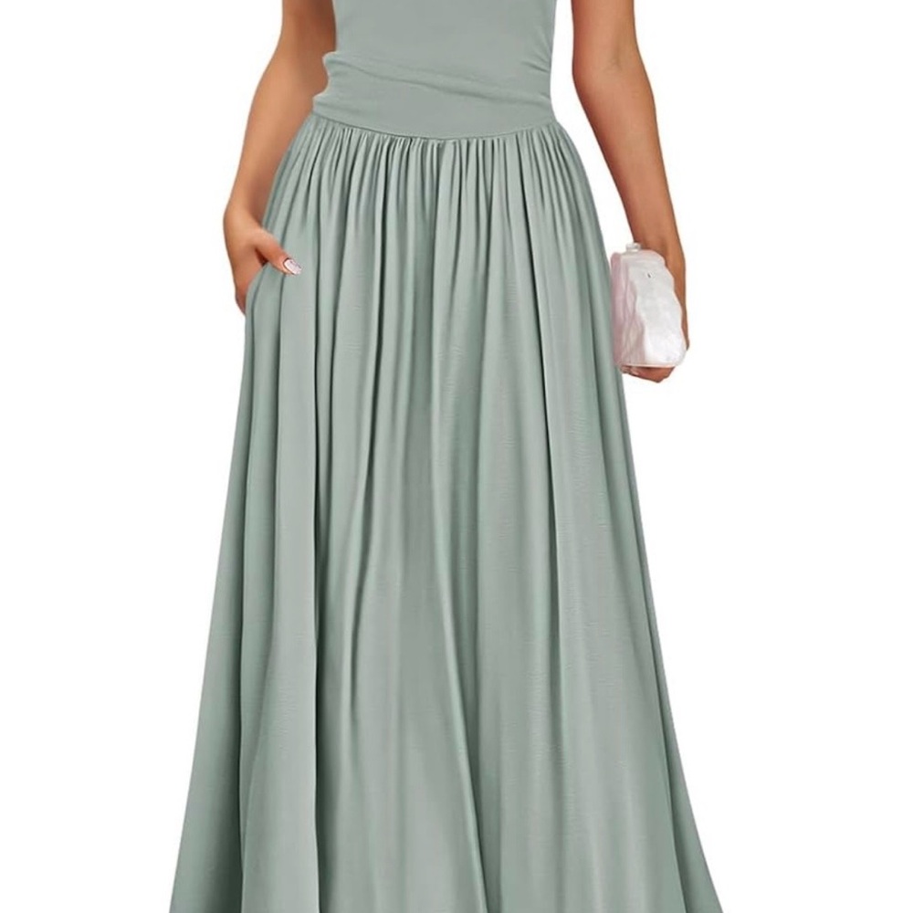 Sage Green Maxi Dress